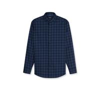 Businesshemd OLYMP "OLYMP Smart Business, Modern Fit, Royal Kent", Herren, Gr. 43, Normaler Arm, blau (marine), 100% Baumwolle, Hemden (17228859-43) marine