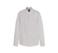 Businesshemd OLYMP "OLYMP Smart Business, Modern Fit, Royal Kent", Herren, Gr. 43, Normaler Arm, braun, 57% Baumwolle, 43% Polyester, Hemden (19414939-43) braun