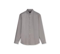 Businesshemd OLYMP "OLYMP Smart Business, Modern Fit, Royal Kent", Herren, Gr. 47, Normaler Arm, grau (braun), 100% Baumwolle, Hemden (23886816-47) braun