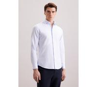 Seidensticker Casual Hemd Herren Slim Fit Baumwolle hellblau, 39