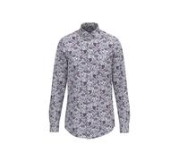 Businesshemd SEIDENSTICKER "Regular", Herren, Gr. XXL (45), normale Ärmellängen, grün (sage grün), 100% Baumwolle, bedruckt, regular fit, Langarm 2-Knopf-Manschette, Hemden, Regular Langarm Kentkragen