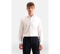 Seidensticker Herren Business-Hemd Comfort Fit Bügelfrei Kent-Kragen Langarm 100% Baumwolle Weiß 53