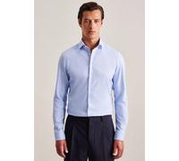 Seidensticker Herren Mens Slim Longsleeve Cotton Hemd, Hellblau(642150), 41 EU