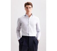 Seidensticker Slim Fit Hemd blau, Kariert