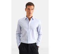 Seidensticker Herren Business-Hemd Slim Fit Bügelfrei Kent-Kragen Langarm 100% Baumwolle