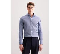 Seidensticker Business Hemd Herren Slim Fit Baumwolle blau, 41
