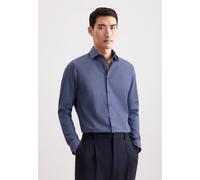 Seidensticker Business Hemd Herren Super Slim Fit Baumwolle blau, 41