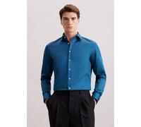 Businesshemd SEIDENSTICKER "Schwarze Rose", Herren, Gr. L (41), normale Ärmellängen, grün (sage grün), 100% Baumwolle, unifarben, slim fit, 2-Knopf-Manschette, Hemden, Slim 1/1 Kentkragen Uni (8445750