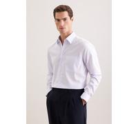 Businesshemd SEIDENSTICKER "Schwarze Rose", Herren, Gr. L (41), normale Ärmellängen, rosé, 100% Baumwolle, kariert, regular fit, 2-Knopf-Manschette, Hemden, Regular 1/1 Covered-Button-Down-Kragen Karo
