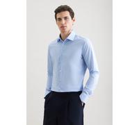 Seidensticker Herren Mens Longsleeve Bügelfreies Hemd Mit Sehr Schmalem Schnitt - X-Slim Fit Langarm Kent-Kragen, Blau(474980), 42 EU