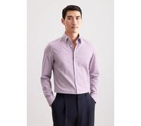 Seidensticker Business Hemd Herren Slim Fit Baumwolle purple, 42
