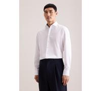 Seidensticker Slim Fit Hemd weiss, Einfarbig