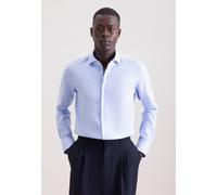 Seidensticker Slim Fit Hemd extra langer Arm hellblau