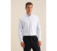 Seidensticker Herren Business Hemd - Regular Fit - Bügelfrei - Button-Down-Kragen - Langarm - 100% Baumwolle