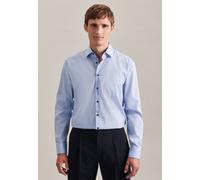 Seidensticker Herren Mens Regular Patch Longsleeve Shirt, Hellblau(193690), 41 EU