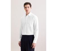 Seidensticker Herren Mens Regular Longsleeve Cotton Businesshemd, Weiß(193650), 42 EU