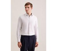 Seidensticker Slim Fit Hemd beige, Strukturiert