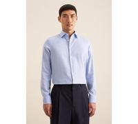 Seidensticker Herren Mens Slim Longsleeve Cotton Hemd, Mid Blue(641960), 39 EU