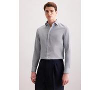 Seidensticker Businesshemd "Schwarze Rose" Herren Slim Fit Kentkragen Dunkelblau Gr. M (39)