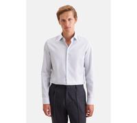 Businesshemd SEIDENSTICKER "Schwarze Rose", Herren, Gr. M (39), normale Ärmellängen, grün, 100% Baumwolle, bedruckt, slim fit, 2-Knopf-Manschette, Hemden, Slim 1/1 Kentkragen Druck (56458300-39) grün