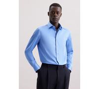 Seidensticker Business Hemd Herren Slim Fit Baumwolle blau, 39