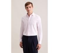 Seidensticker Hemd Herren Slim Fit Langarm Kent-Kragen Baumwolle rosa, 40