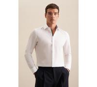 Seidensticker Herren Mens Slim Patch Longsleeve Cotton Hemd, Weiß(653480), 40 EU