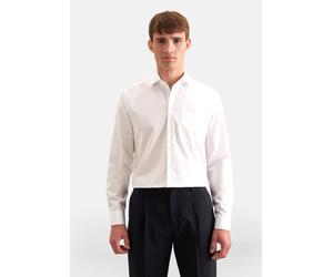 Businesshemd SEIDENSTICKER "Schwarze Rose", Herren, Gr. M (40), normale Ärmellängen, weiß, 100% Baumwolle, unifarben, regular fit, 2-Knopf-Manschette, Hemden, Regular 1/1 Kentkragen Uni (78110324-40)