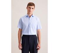 Seidensticker Businesshemd Herren Regular Fit Kurzarm Hellblau (003001) Gr. 39