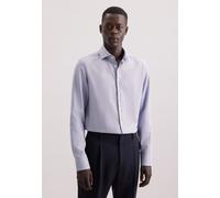 Businesshemd SEIDENSTICKER "Schwarze Rose", Herren, Gr. S (37), normale Ärmellängen, bordaux, 100% Baumwolle, Hahnentrittmuster, slim fit, 2-Knopf-Manschette, Hemden, Slim 1/1 Kentkragen Pepita (40952