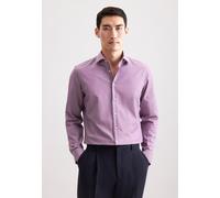 Seidensticker Business Hemd Herren Slim Fit Baumwolle purple, 37