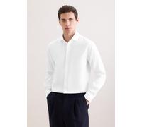 Seidensticker Herren Mens Shaped Longsleeve Cotton Businesshemd, Weiß(293677), 36 EU