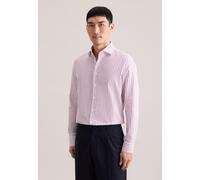 Businesshemd SEIDENSTICKER "Schwarze Rose", Herren, Gr. S (38), normale Ärmellängen, berry, 100% Baumwolle, gestreift, slim fit, 2-Knopf-Manschette, Hemden, Slim 1/1 Kentkragen Gestreift (61499754-38)