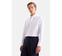 Businesshemd SEIDENSTICKER "Schwarze Rose", Herren, Gr. S (38), normale Ärmellängen, blau, 100% Baumwolle, kariert, slim fit, 2-Knopf-Manschette, Hemden, Slim 1/1 Button-Down-Kragen Karo (78556252-38)