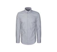Businesshemd SEIDENSTICKER "Schwarze Rose", Herren, Gr. S (38), normale Ärmellängen, dunkelblau, 100% Baumwolle, kariert, slim fit, 2-Knopf-Manschette, Hemden, Slim 1/1 Button-Down-Kragen Karo (477569