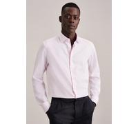 Businesshemd SEIDENSTICKER "Schwarze Rose", Herren, Gr. S (38), normale Ärmellängen, rosa (rosé), 100% Baumwolle, Strukturmuster, unifarben, tailored fit, 2-Knopf-Manschette, Hemden, Shaped 1/1 Kentkr