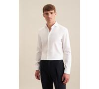 Seidensticker Herren Mens Slim Longsleeve Cotton Businesshemd, Weiß(693677), 38 EU