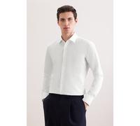 Seidensticker Herren-Businesshemd Extra Slim Fit, bügelfrei, Kentkragen, 100% Baumwolle, Weiß 38