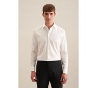 Seidensticker Business Hemd Herren Slim Fit Baumwolle ecru, 44
