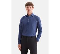 Seidensticker Slim Fit Hemd Powder Blue, Strukturiert