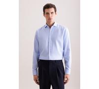 Seidensticker Comfort Fit Hemd hellblau, Strukturiert