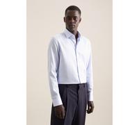 Seidensticker Business Hemd Herren Super Slim Fit Baumwolle hellblau, 36