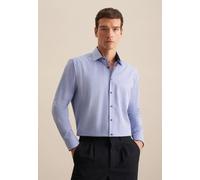 Seidensticker Regular Fit Hemd blau/weiss, Kariert