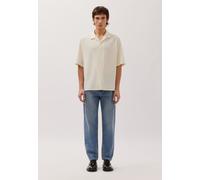 Businesshemd STUDIO SEIDENSTICKER, Herren, Gr. S( 37-38), normale Ärmellängen, ecru, 52% Wolle, 44% Polyester, 4% Elasthan, unifarben, regular fit, Hemden, Regular 1/2 Reverskragen Uni (73760801-S) ec