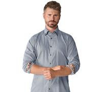 Venti Modern Fit Hemd blau, Gestreift