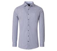 Venti Body Fit Hemd blau, Gestreift