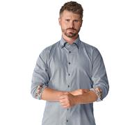 Venti Modern Fit Hemd blau, Gestreift