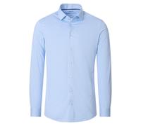 Venti Body Fit Hemd blau, Einfarbig