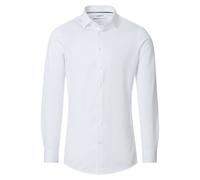 Venti Body Fit Jerseyhemd weiss, Einfarbig