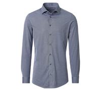Venti Modern Fit Hemd blau, Faux-uni